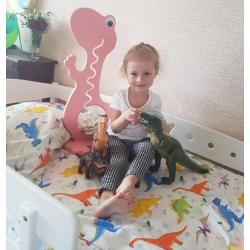 Комплект постельного белья полуторный "Динозавры"