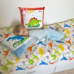Комплект постельного белья полуторный "Динозавры"