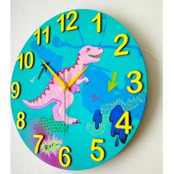 Часы настенные "Леди T-Rex"