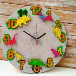 Часы настенные "Серая радуга"