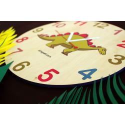 Часы настенные Стегозавр Wood