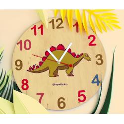 Часы настенные Стегозавр Wood