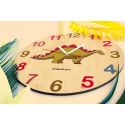 Часы настенные Стегозавр Wood