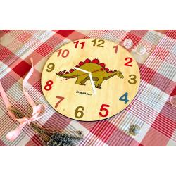 Часы настенные Стегозавр Wood