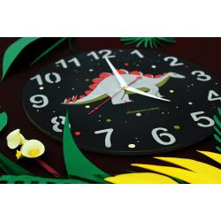 Часы настенные "Стегозавр Космос"