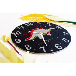 Часы настенные "Стегозавр Космос"