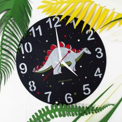 Часы настенные "Стегозавр Космос"