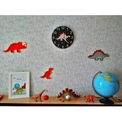 Часы настенные "Стегозавр Космос"