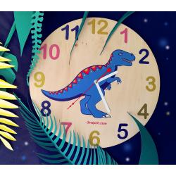 Часы настенные Тирекс Wood blue