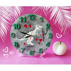 Часы настенные "Лунный Тирекс"