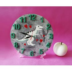 Часы настенные "Лунный Тирекс"