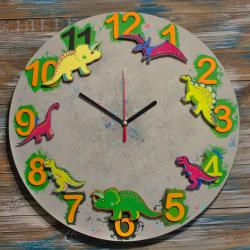 Часы настенные "Серая радуга"