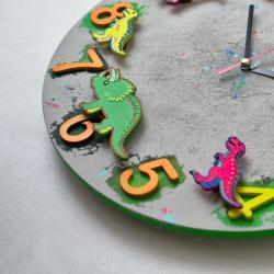 Часы настенные "Серая радуга"