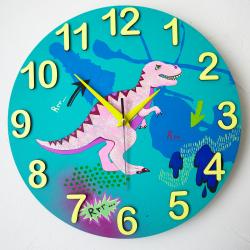 Часы настенные "Леди T-Rex"