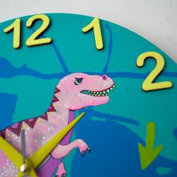 Часы настенные "Леди T-Rex"