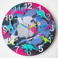 Часы настенные "Ночной Дино Дозор"