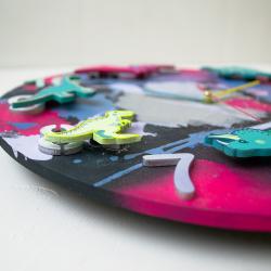 Часы настенные "Ночной Дино Дозор"