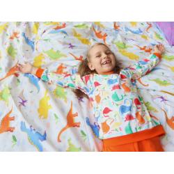 Комплект постельного белья полуторный "Динозавры"