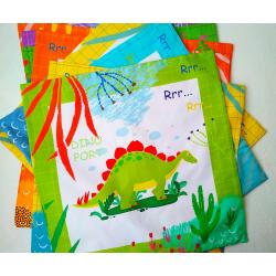 Подушка Стегозавр зеленая