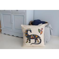 Подушка Брахиозавр фэнтэзи вечерний