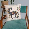 Подушка Брахиозавр фэнтэзи вечерний