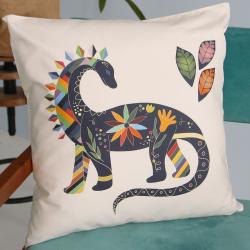 Подушка Брахиозавр фэнтэзи вечерний