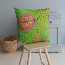 Подушка Птеранодон зеленая