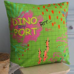 Подушка Птеранодон зеленая