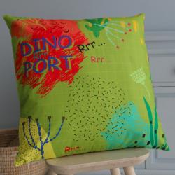 Подушка Стегозавр зеленая