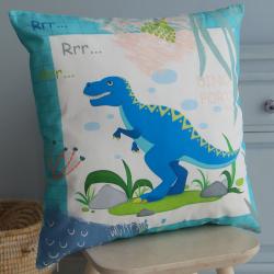 Подушка Тирекс бирюзовая