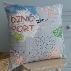 Подушка Тирекс серая