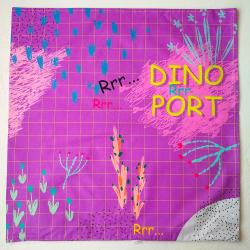 Подушка Птеранодон сиреневая