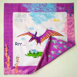 Подушка Птеранодон сиреневая