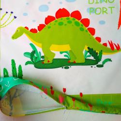 Подушка Стегозавр красная