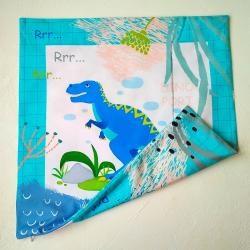 Подушка Тирекс бирюзовая