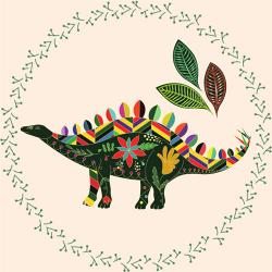 Постер DinoFantasy Стегозавр 30x30