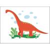 Постер DinoFriends Брахиозавр 30x20