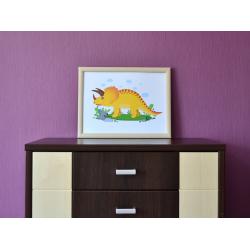 Постер DinoFriends Трицератопс 30x20