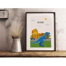 Постер "Рим" 20x30