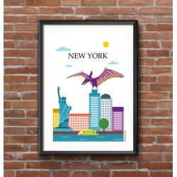 Постер "Нью-Йорк" 20x30