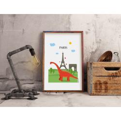 Постер "Париж" 20x30