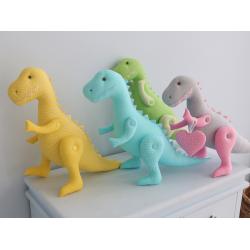 Игрушка Тирекс Голубой  (высота 45 см.)