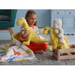 Игрушка Стегозавр Желтый  (длина 65 см.)