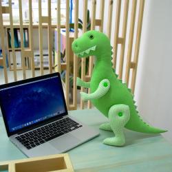 Игрушка Тирекс Зеленый  (высота 45 см.)