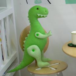 Игрушка Тирекс Зеленый  (высота 45 см.)