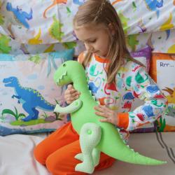 Игрушка Тирекс Зеленый  (высота 45 см.)