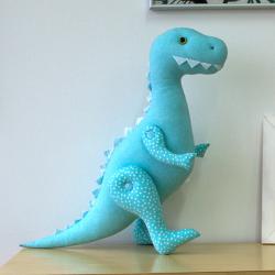 Игрушка Тирекс Голубой  (высота 45 см.)