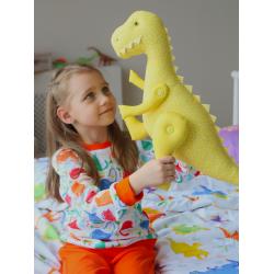 Игрушка Тирекс Желтый  (высота 45 см.)