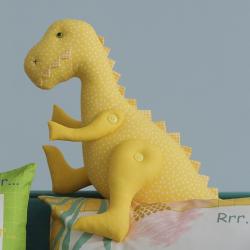 Игрушка Тирекс Желтый  (высота 45 см.)