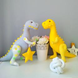 Игрушка Тирекс Желтый  (высота 45 см.)